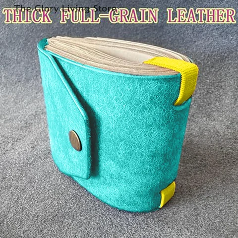 Кошелек для наличных денег, удобный держатель для денег с быстрым доступом для наличных денег, кожаный органайзер для денег, небольшой компактный карманный кошелек