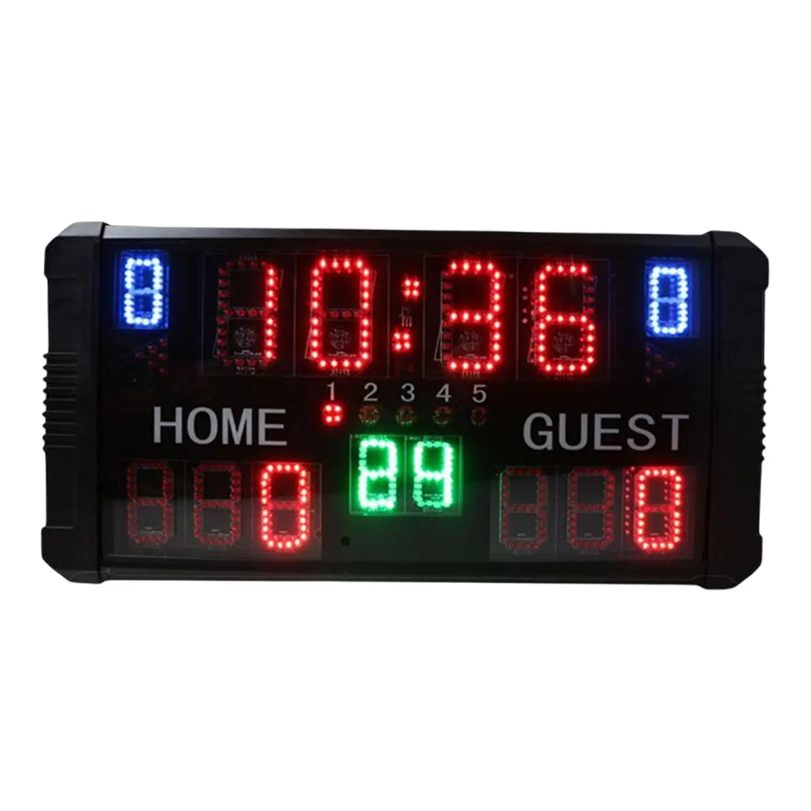 Professional Indoor Basketball Scoreboard Stopwatch Foul Count Electronic Digital Scoreboard Score Clock for Wrestling Sports