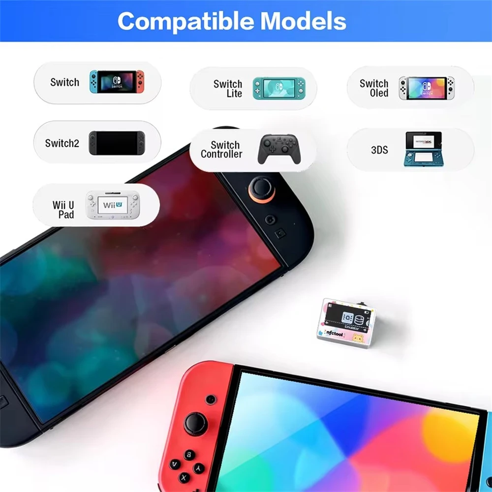 Фото Симпатичный эмулятор NFC Amiibo, перезаряжаемый, для Switch 3DS, симулятор для Kingdom Tears, аксессуары для Switch2 №3