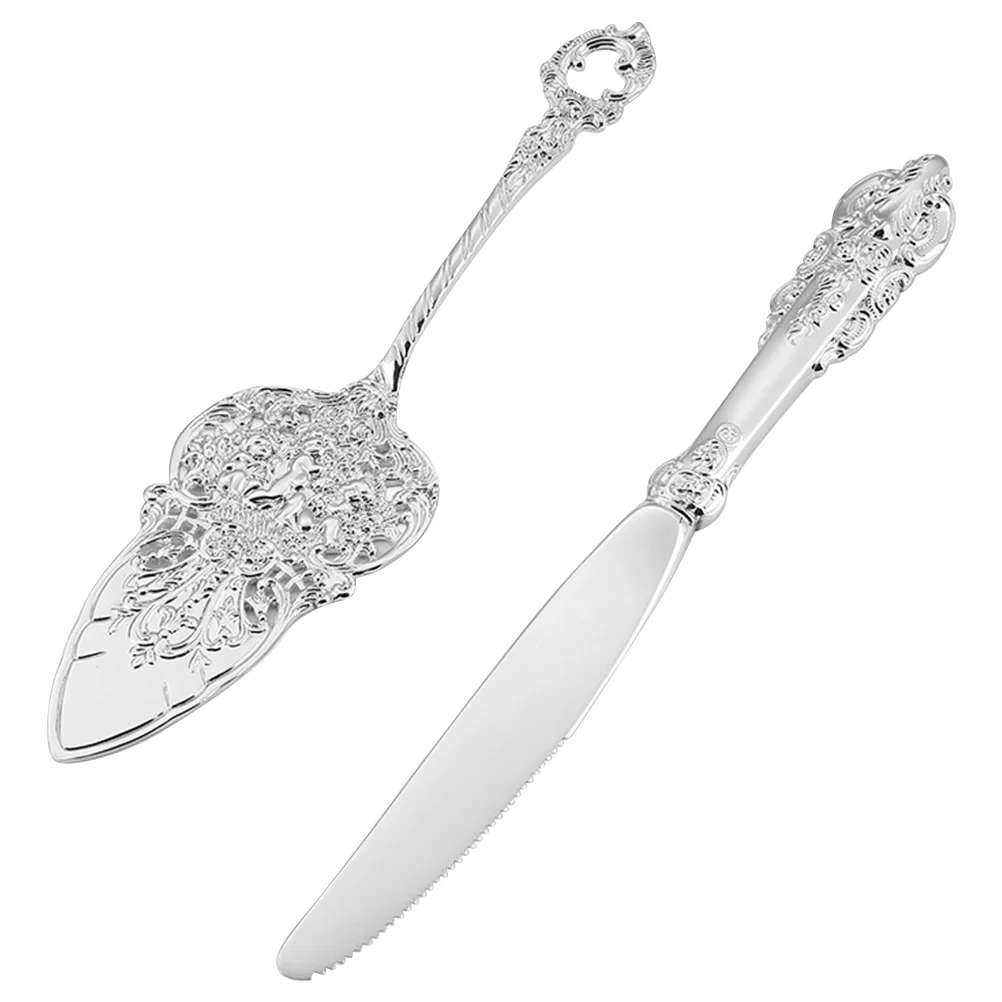 

1 Набор креативных резаков для торта и серверов, резак для пиццы, лопатка для сыра Вечерние