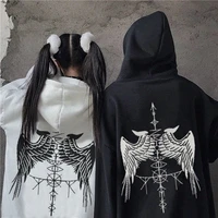 gothic harajuku y2k devil wings printed super dalian hoodie women long sleeve women men sweatshirt aesthetics grunge streetwear