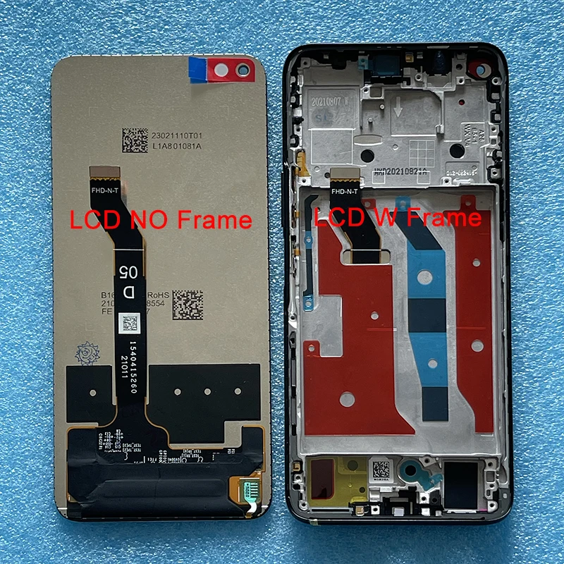 

6.67" Original For Huawei Honor 50 Lite NTN-LX1 LCD Display Screen Frame Touch Panel Digitizer For Honor 50Lite NTN-L22L