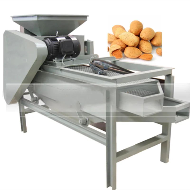 

New Arrival Commercial Nut Sheller Hazelnut Walnut Almond Shelling Machine Automatic Cashew Breaker Cracking Peeling Machine