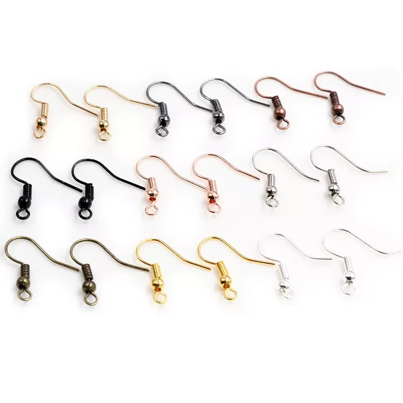 20x17mm DIY Earring Findings Earrings Clasps Hooks Fittings DIY Jewelry Making Accessories Iron Hook Earwire Jewelry