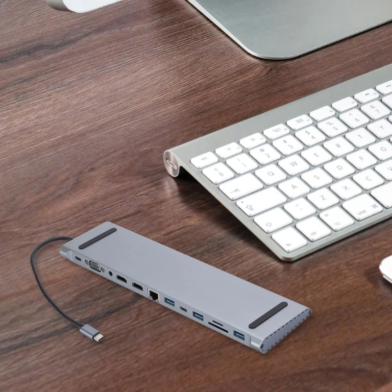 Адаптер USB C с портом 4K быстрой передачи данных пропускной способностью 100 Вт для