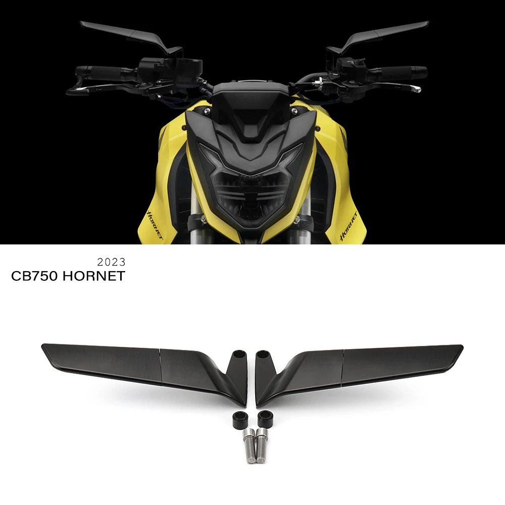 Per Honda Cb 750 Cb750 Hornet 2023 Nuovi Accessori Moto Specchietti Retrovisori Specchietto Laterale Con Ala Del Vento Regolabile In Alluminio