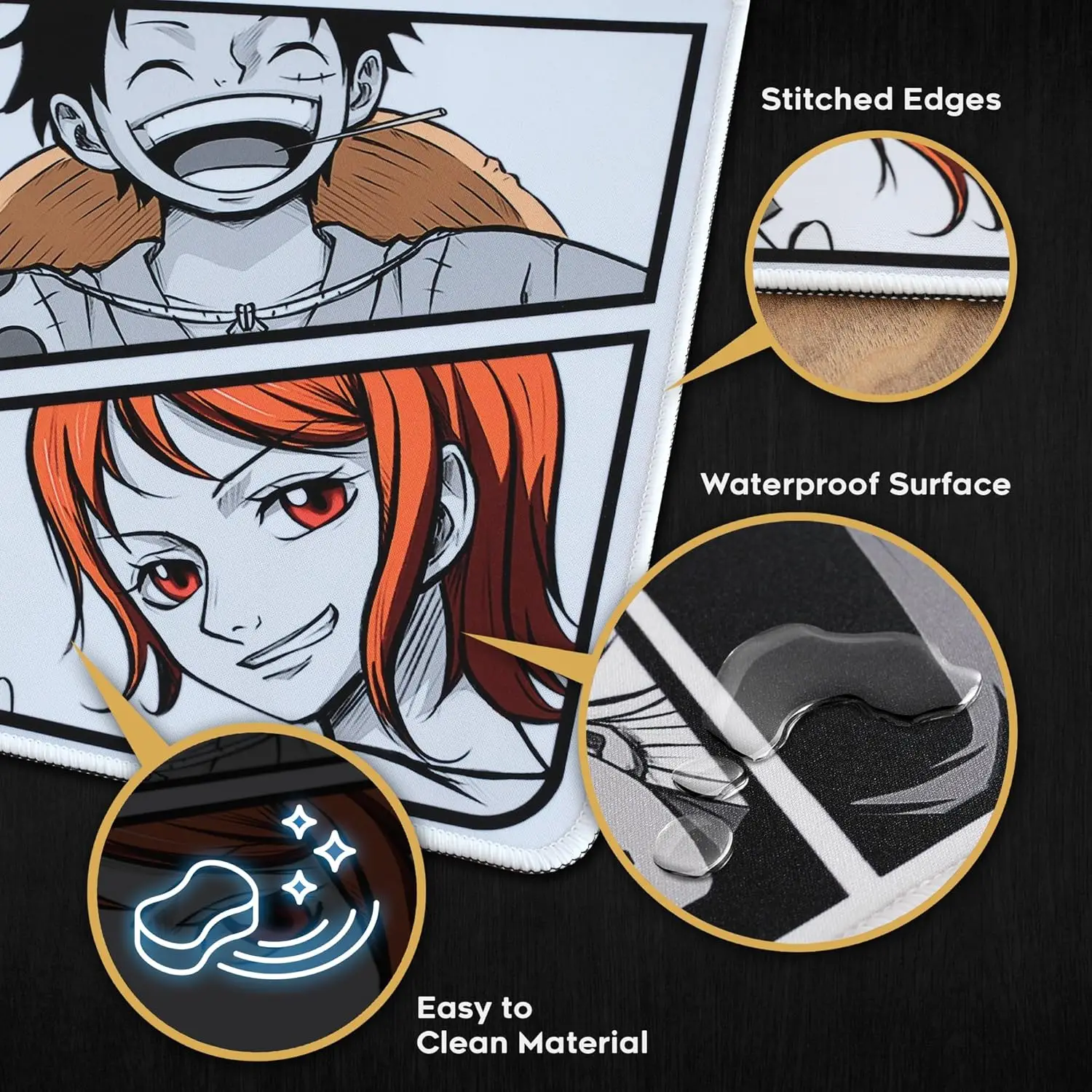 XXL игровой коврик для мыши Jujutsu Kaisen аниме настольный с расширенным нескользящим