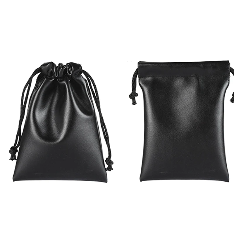 Мягкая сумка для наушников из искусственной кожи на шнурке телефона кабель