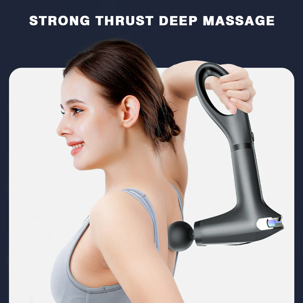 

Электрический массажер-пистолет Type-C, зарядный Массажер для всего тела