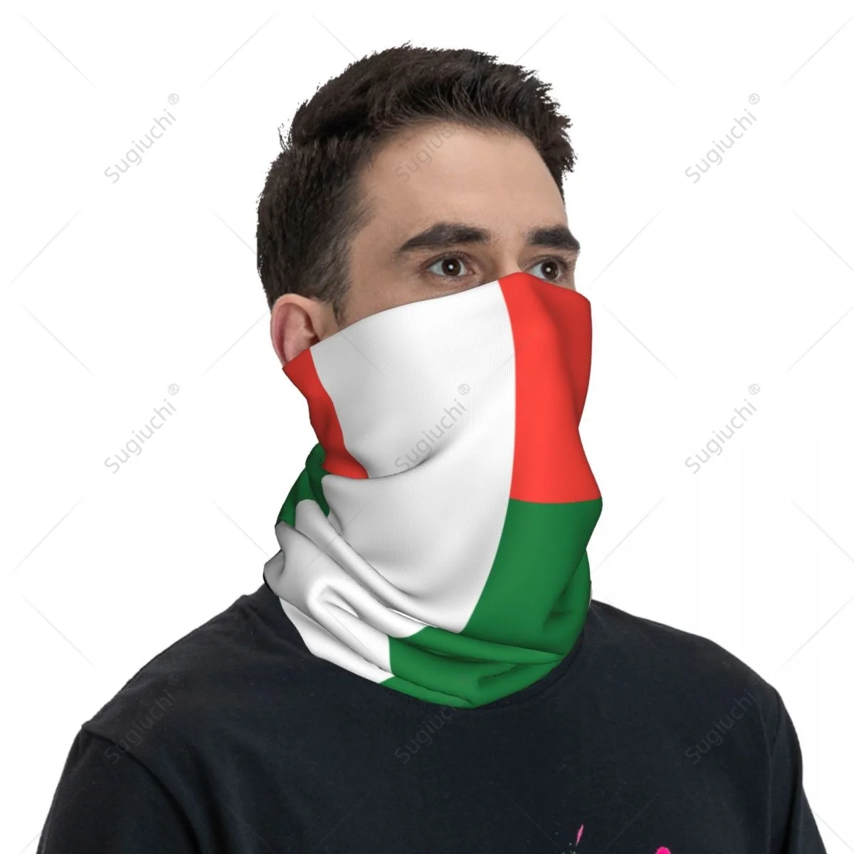 Унисекс мадагаскарский флаг шейный платок шарф маска для лица шарфы