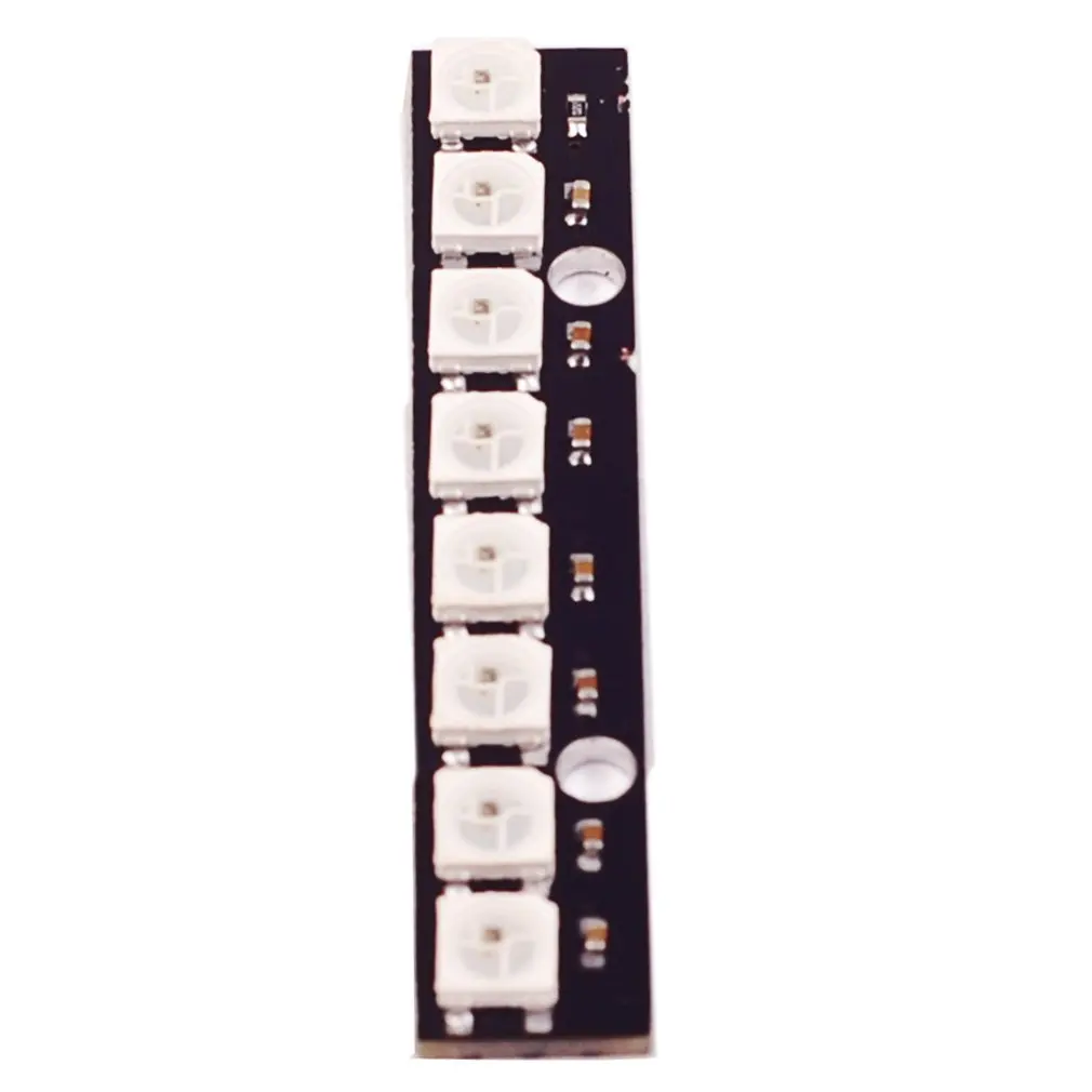 

Новый 8-битный Ws2812 5050 Rgb светодиодный Встроенный полноцветный фонарь с драйвером, макетная плата, яркий дизайн, Прямая поставка