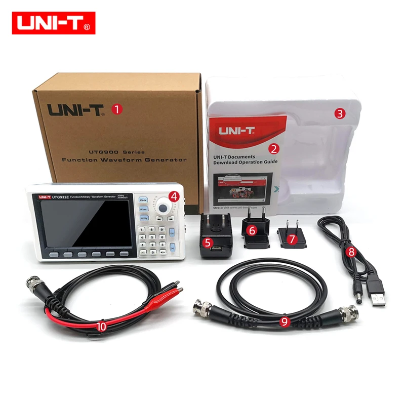 

Генератор произвольной формы UTG932E UTG962E UNI-T, поддержка частоты подметания, выход, звуковой генератор оприёмник