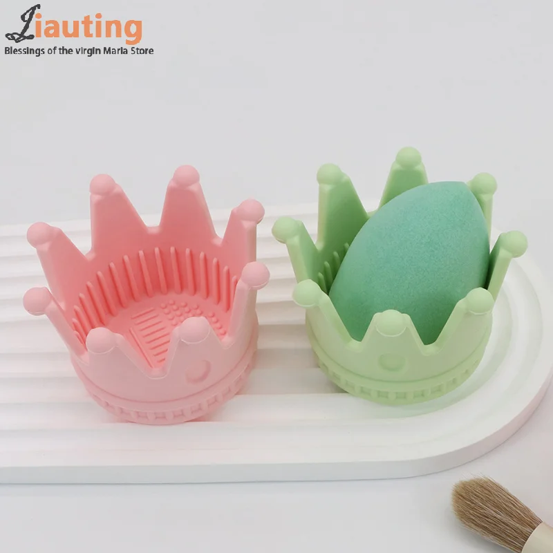 Силиконовая Кисть для макияжа мягкий коврик мытья пудры и теней