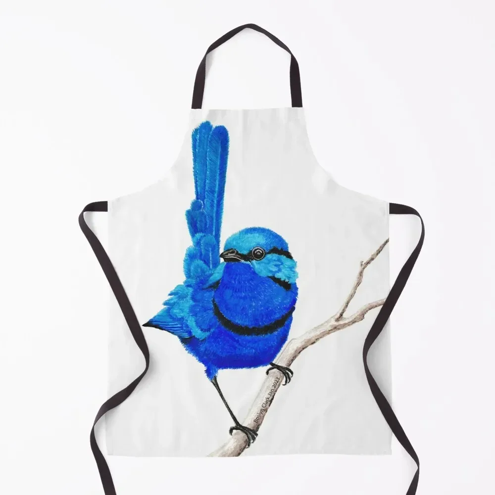 Фартук Supurb Blue Fairy Wren by Ros кухонные принадлежности для дома кухонная одежда