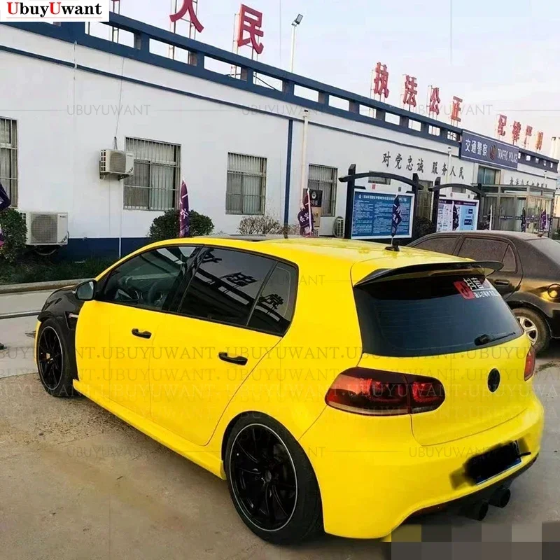 Спойлер OSIR Style для VW GOLF MK6 GTI &amp R 2010 2011 2012 2013 ABS пластик задний багажник крыло