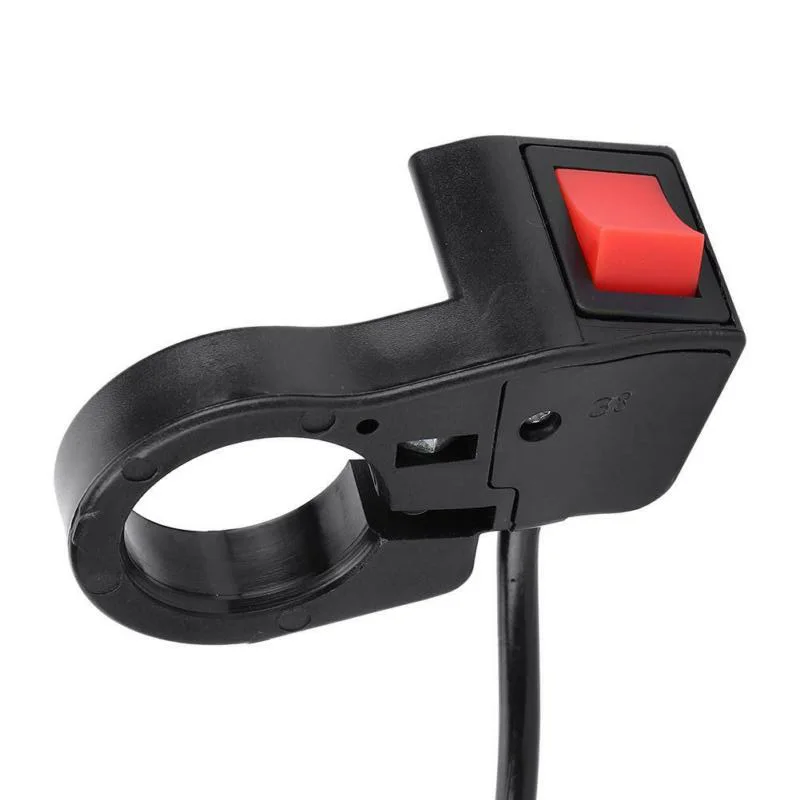 

2 in 1 EBike Switch Handlebar On/Off Rocker Switch For Electric Bike Scooter 22.5mm Universal Handlebar Cycling Accessories