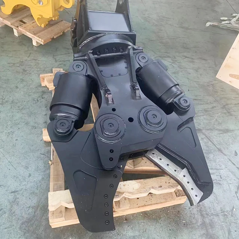 Гидравлические ножницы для металла типа крокодил двухцилиндровые дрелюжные