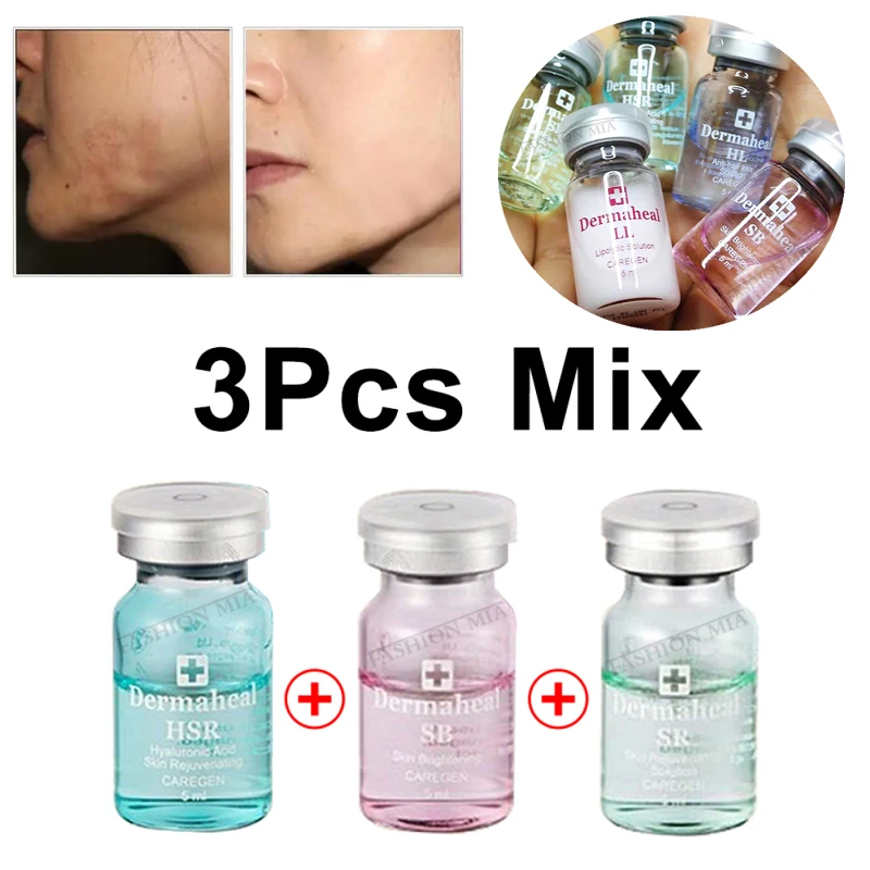 

5ml Korea Dermaheal HSR/SB Hyaluronic Acid Ampoule Serum Facial Repair Serum For Dr Pen Skin Anti-Aging Wrinkle Removal Freckle