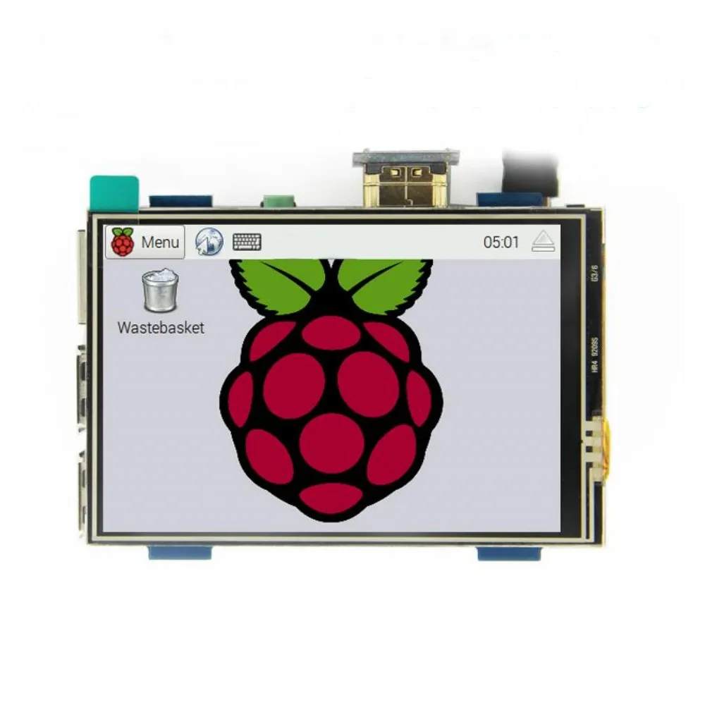 

3.5 inch Display HD HDMI-compatible LCD Touch Screen for Raspberry Pi BB Black Banana PI Raspbian Ubuntu Mate Kali Retropie