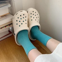cute cartoon clogs for women summer fashion sandals casual garden clogs waterproof shoes nursing women house slippers