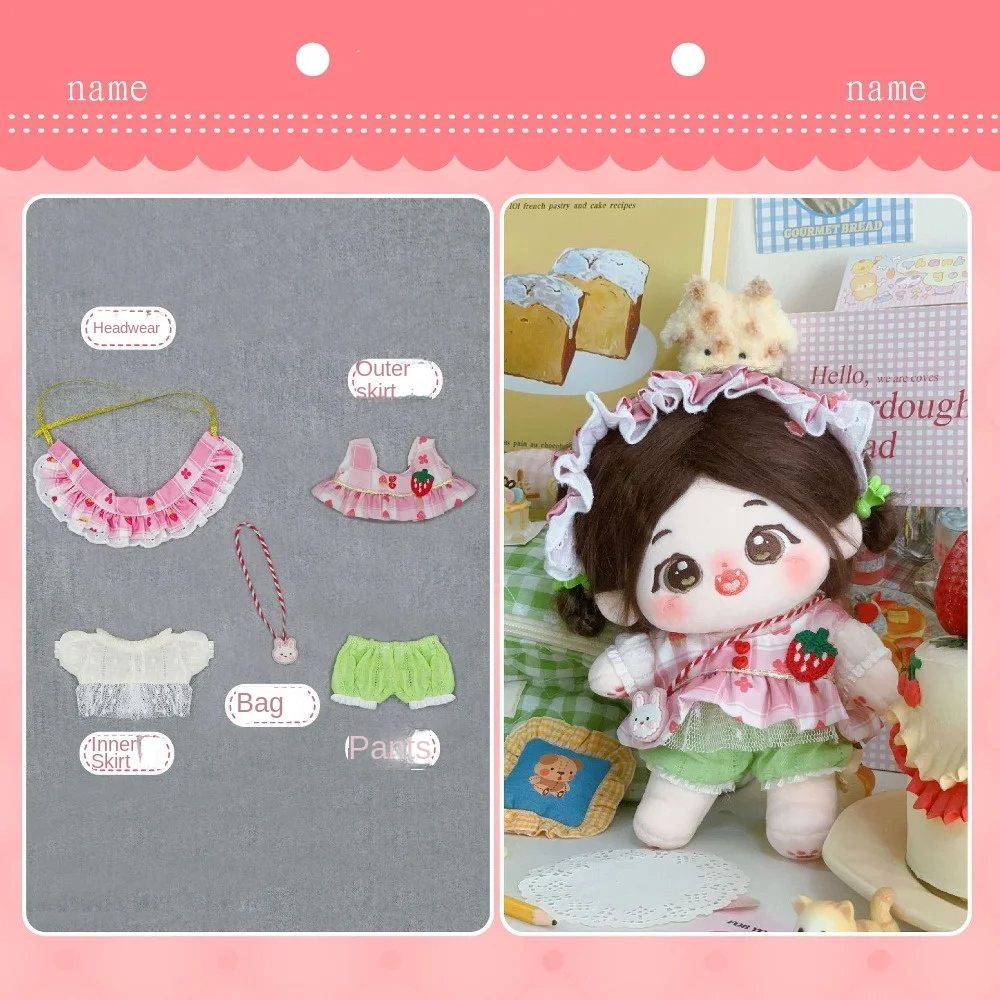 Новая одежда для кукол Bao-ao Labubu хлопковая кукла аксессуары BJD LinaBell
