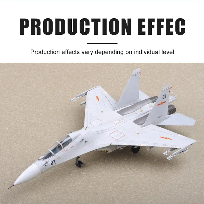 Пластиковый собранный комплект модели самолета Trumpeter 01659 российский истребитель