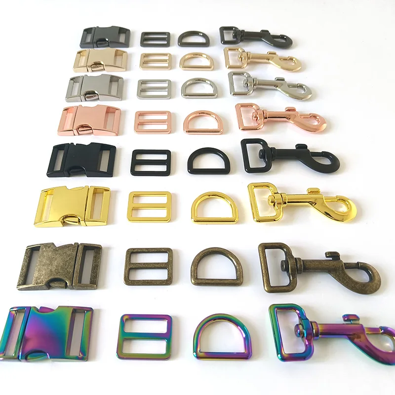 

Металлическая пряжка 50 компл./Лот, карабин 15 мм 19 мм 25 мм