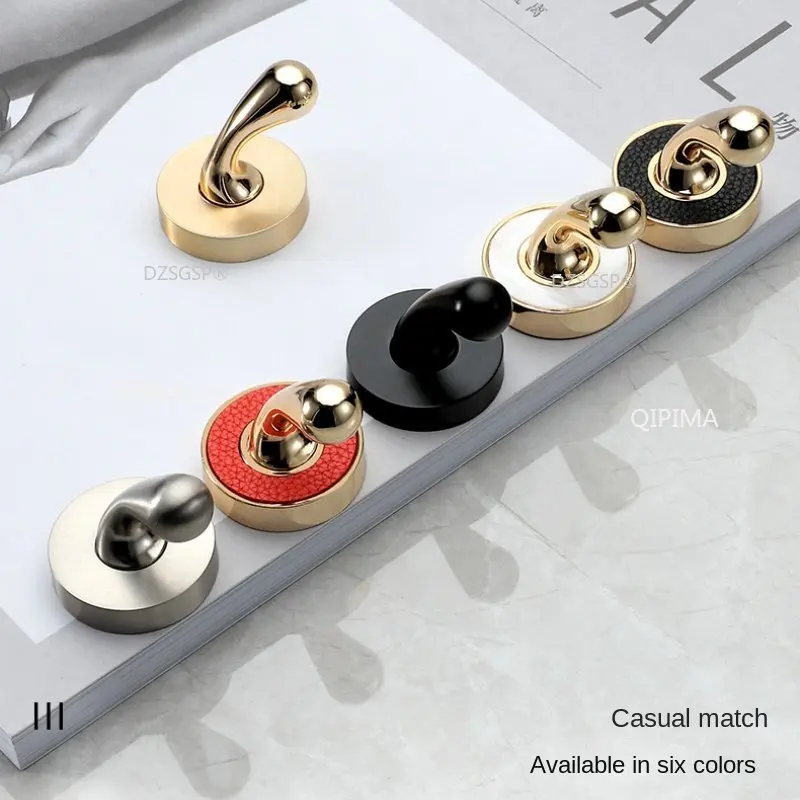 

Creative Clothes Hat Hanger Dresser Knob Dual-purpose Decorative Hook Key Hook Wall Hanging Coat Hook Porch Modern