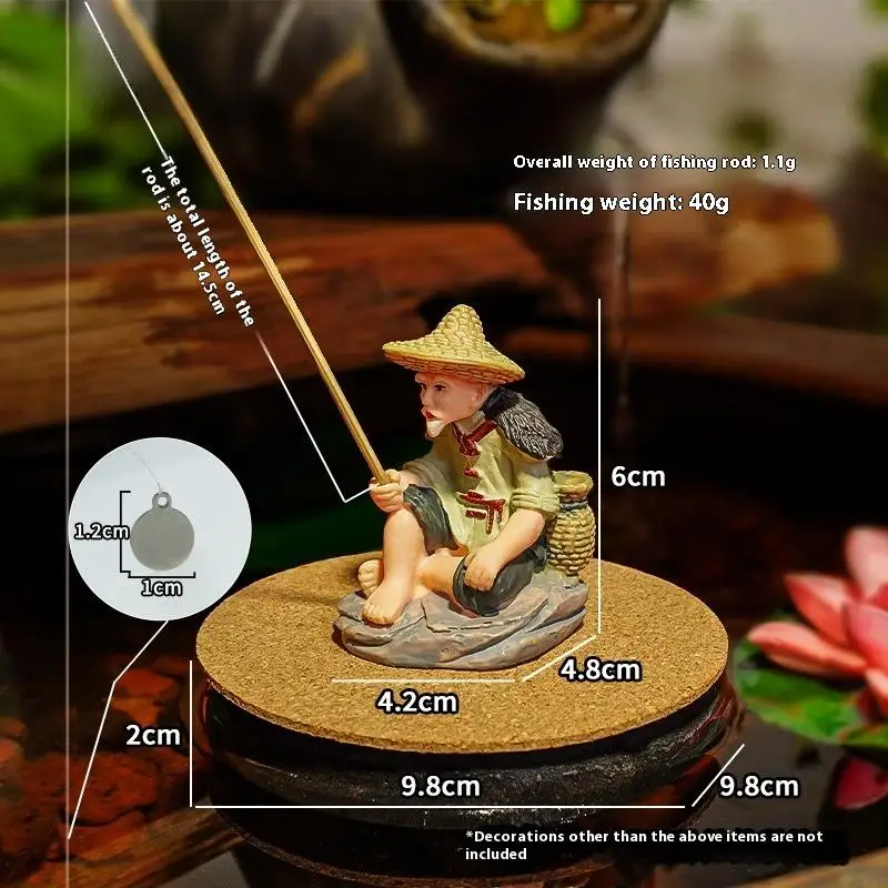 

Статуэтка рыбака из ПВХ