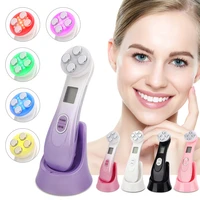 5 in1 rfems mesotherapy electroporation face beauty machine radio frequency led photon face lifting tighten wrinkle skin care