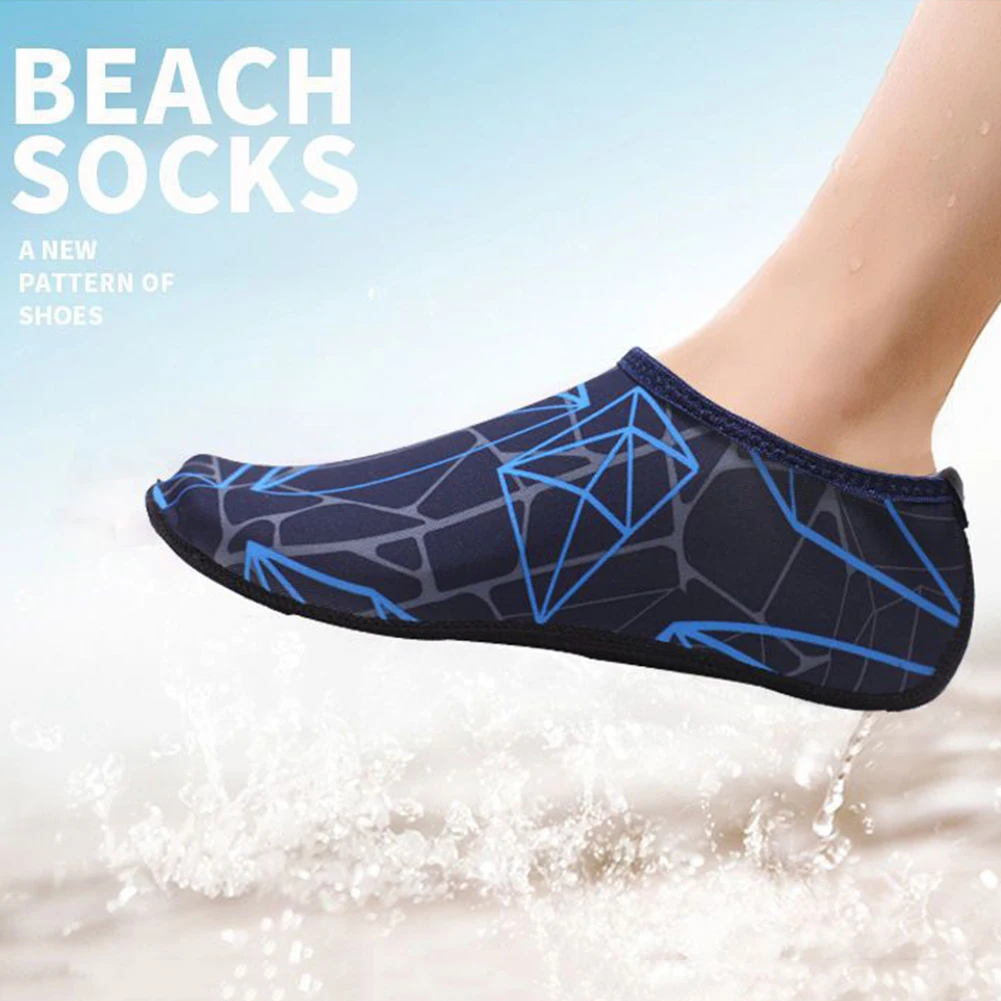 

Summer Beach Water Shoes Unisex Snorkeling Swimming Shoes Aqua Beach Shoes Big Plus Size Sneaker For Men Women Snorkeling Socks