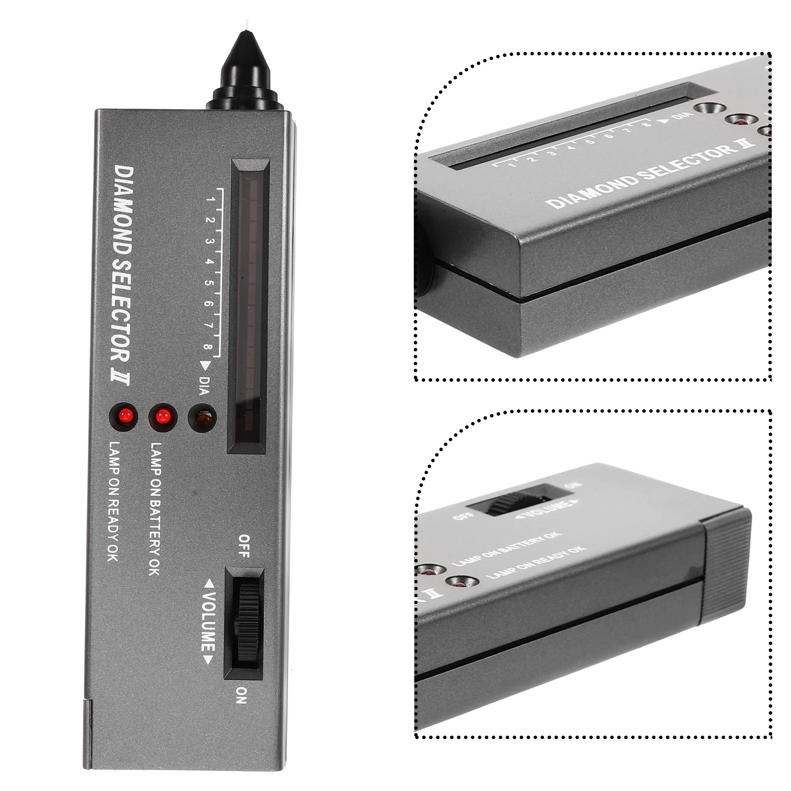 

Инструмент для измерения драгоценных камней Алмазный тестер Ювелирная машина Профессиональный Аксессуар Точная ручка ювелирные изделия