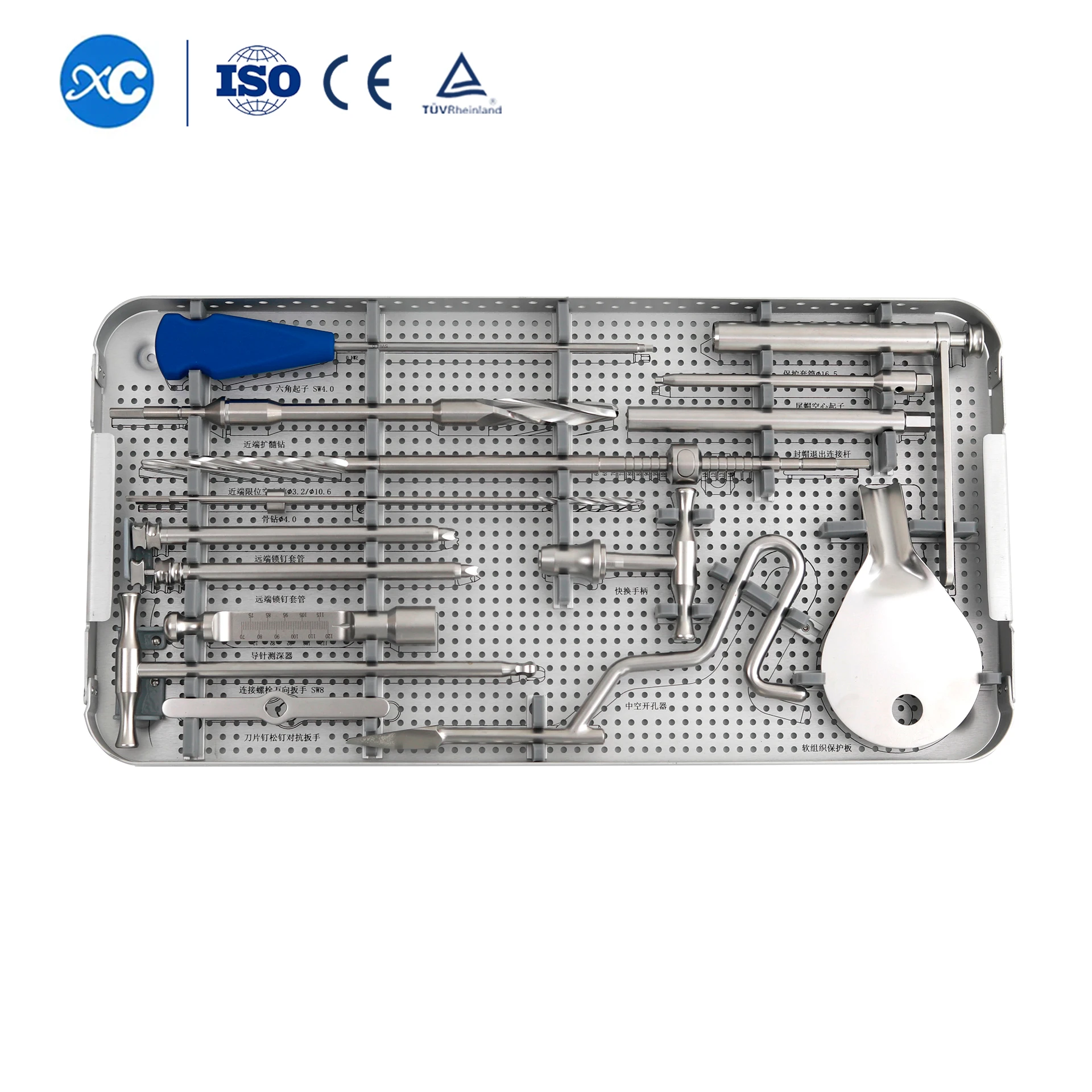 

Caja osteona Traumatologia, Caja PFN, Caja PFN Traumatologia PFN Nail Box Orthopedic Instrument