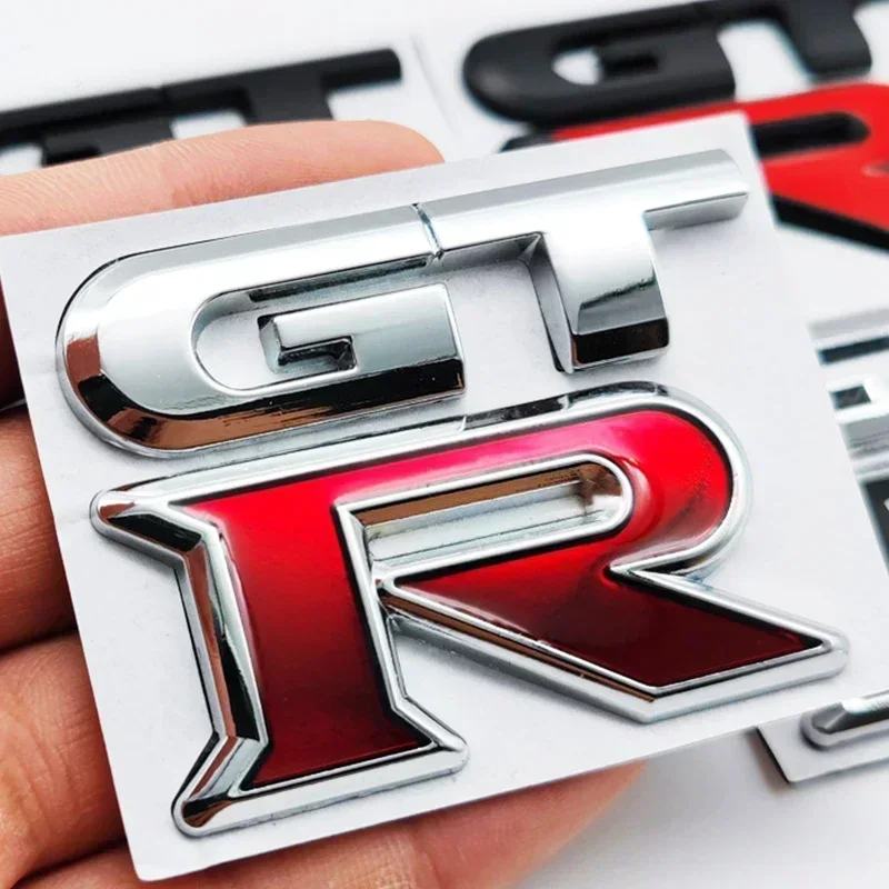 1 шт. металлическая наклейка GTR с логотипом автомобиля наклейки R GT ярлык знаком