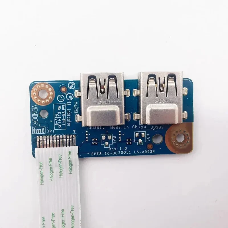 Фото USB-разъем для ноутбука HP 15-R 15-G 15-S 14-R 14-G 250 G3 256 G3 TPN-C117 TPN-C113 ZSO51 LS-A993P HN №3