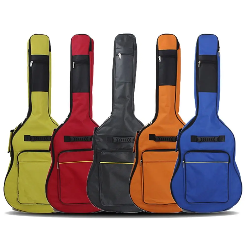 

Container Instrument Bags 600D Oxford Cloth Women Men Shoulders Bag 40/41 Inch Guitar Bag Backpack Electric Guitar Case