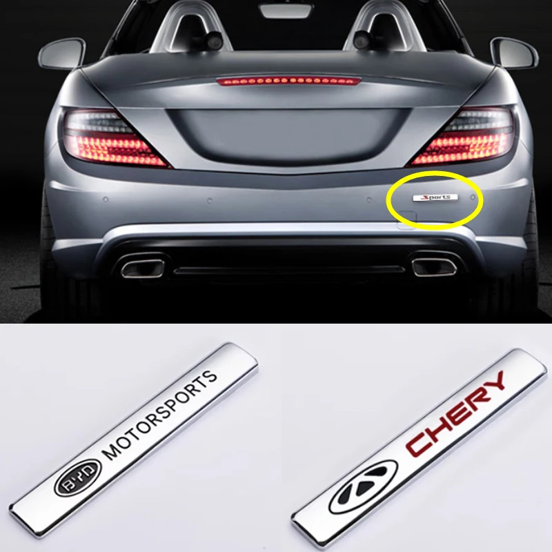 

3D Metal Car Sticker Car Styling Rear Trunk Badge Logo For Suzuki Grand Vitara SX4 Swift Kizashi Liana IGNIS ALTO Accessories