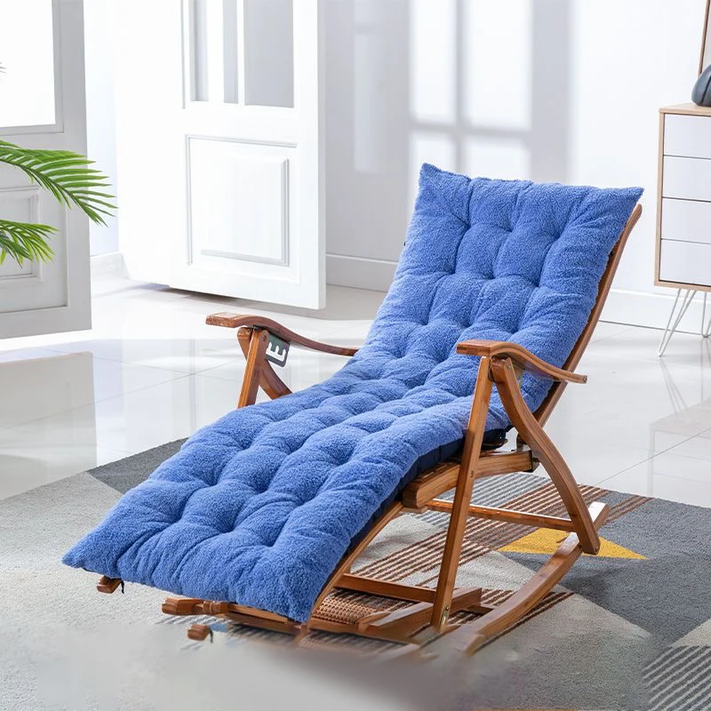 

Rocking Chair Household Folding Bamboo Chair Elderly Balcony Reclining Chair Rattan Outdoor Backrest Silla Plegable Furniture
