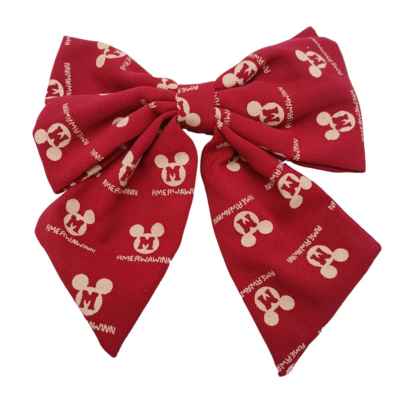 

Bow Hairpin Net Red Black Red Cartoon Big Hairpin Korean Children Girl Princess Hair Accessories Headdress Clip Fashion Hairpin