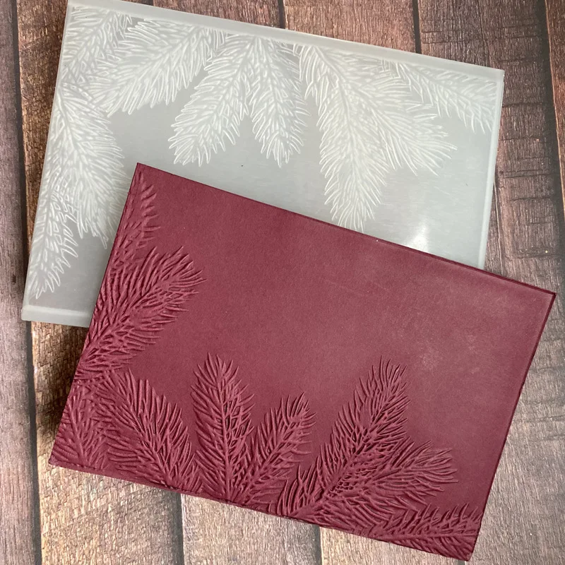 Новейшая рельефная папка 3D с текстурой градиента в 2022 году-стебли из сосны Тим