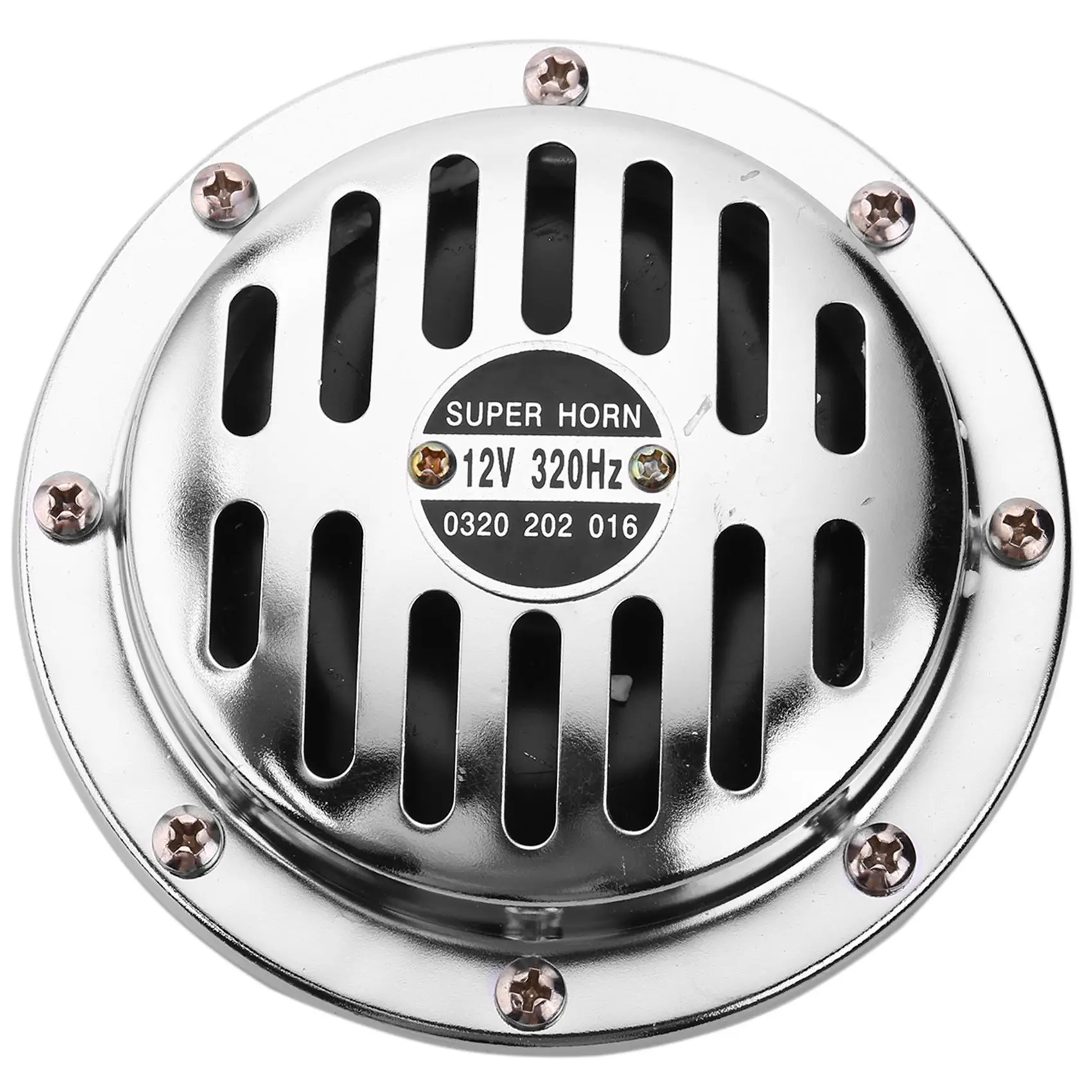 12 В 115 дБ универсальный хромированный автомобильный звуковой сигнал компактный