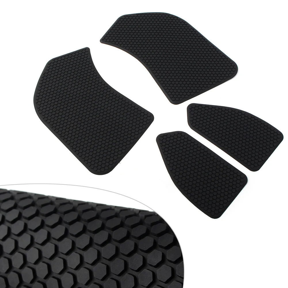 

4pcs Motorbike Rubber Side Tank Traction Grips Pads Protector Pad For Ducati Panigali V4 S1100 2018 2019 2020