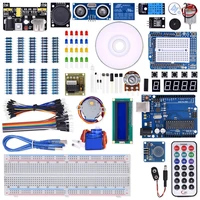 newest rfid starter kit for arduino uno r3 upgraded version learning suite with course cd joystick module for beginners