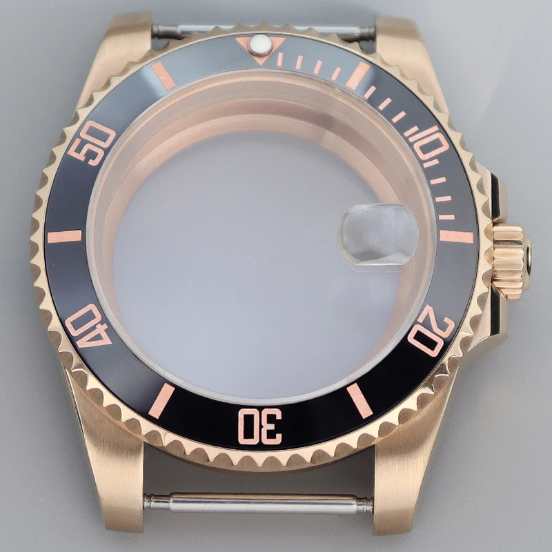 Корпус часов Ms. 40 мм с сапфировым стеклом аксессуары для NH35 NH36/34 8215 2824 механизм