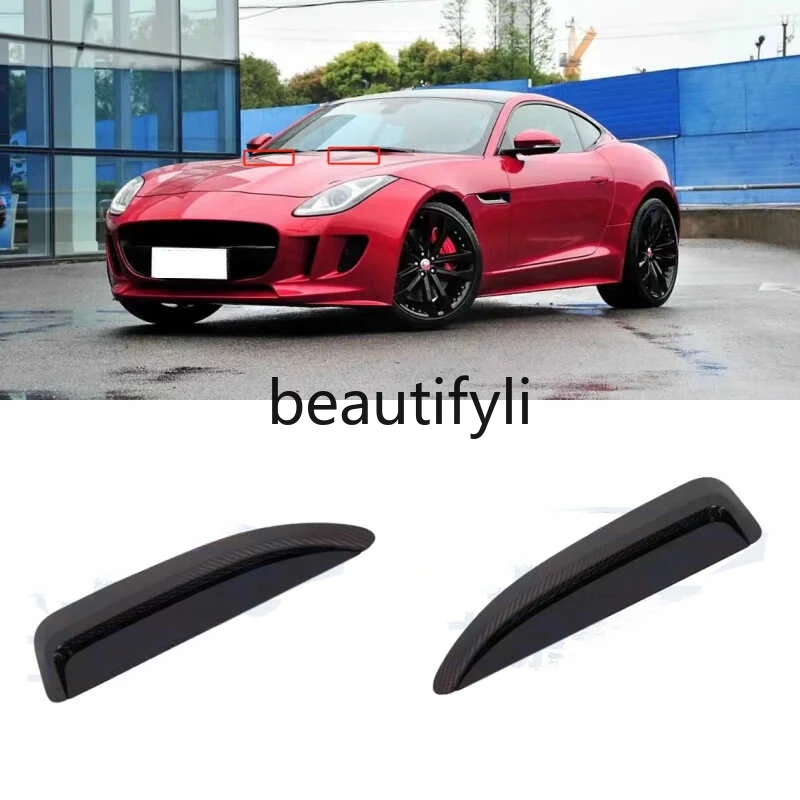 Крышка F-TYPE Трендовая крышка из углеродного волокна Вентиляционная решетка