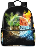 four elements multifunctional backpacks business and travel laptop backpacks 14 5x12x5 in
