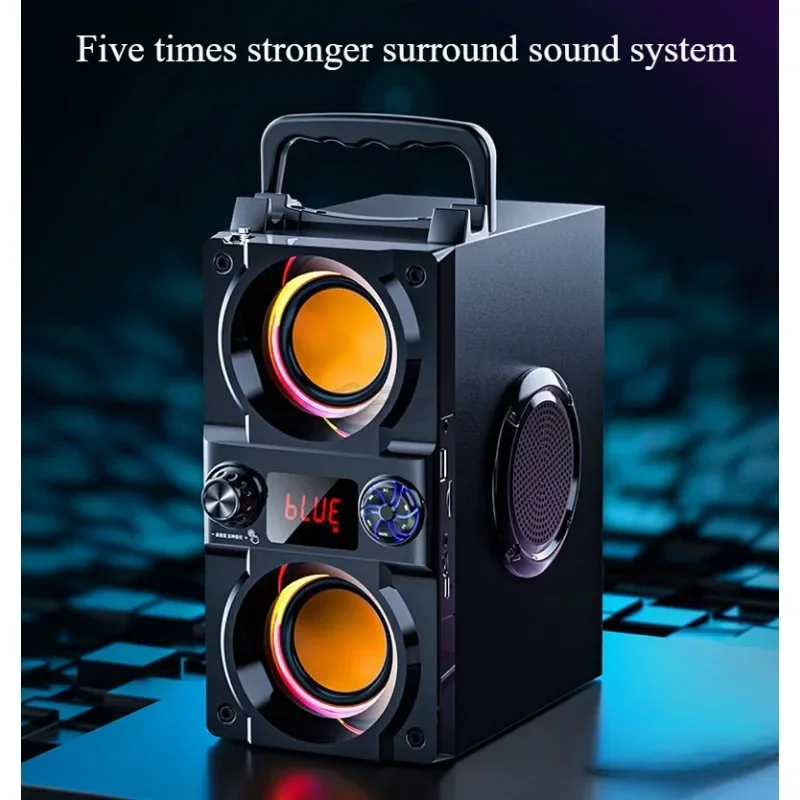 Bluetooth-динамик высокой мощности четыре динамика 3D Surround домашний сабвуфер для