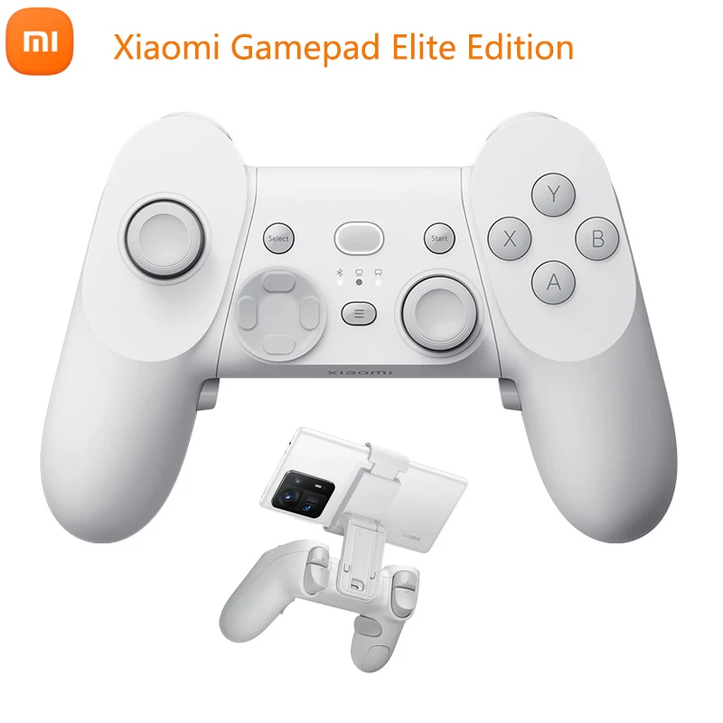 

Original Xiaomi Gamepad Elite Edition For Android Phone Pad TV Win PC Game Bluetooth 2.4G ALPS Joystick 6-Axis Gyro Linear Motor