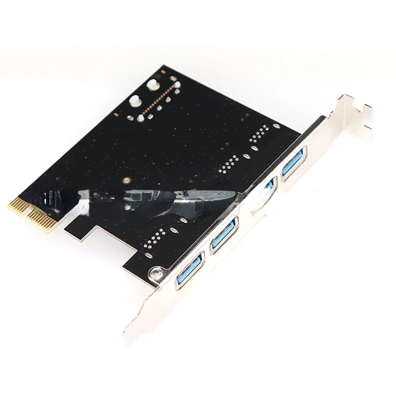 4 порта USB 3.0 PCI-e Плата расширения PCI Express PCIe 4-портовый контроллер E 1x | Компьютеры и