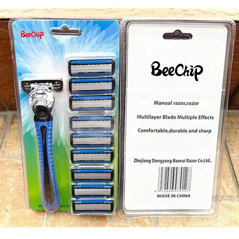 Лезвия BeeChip из нержавеющей стали для мужчин